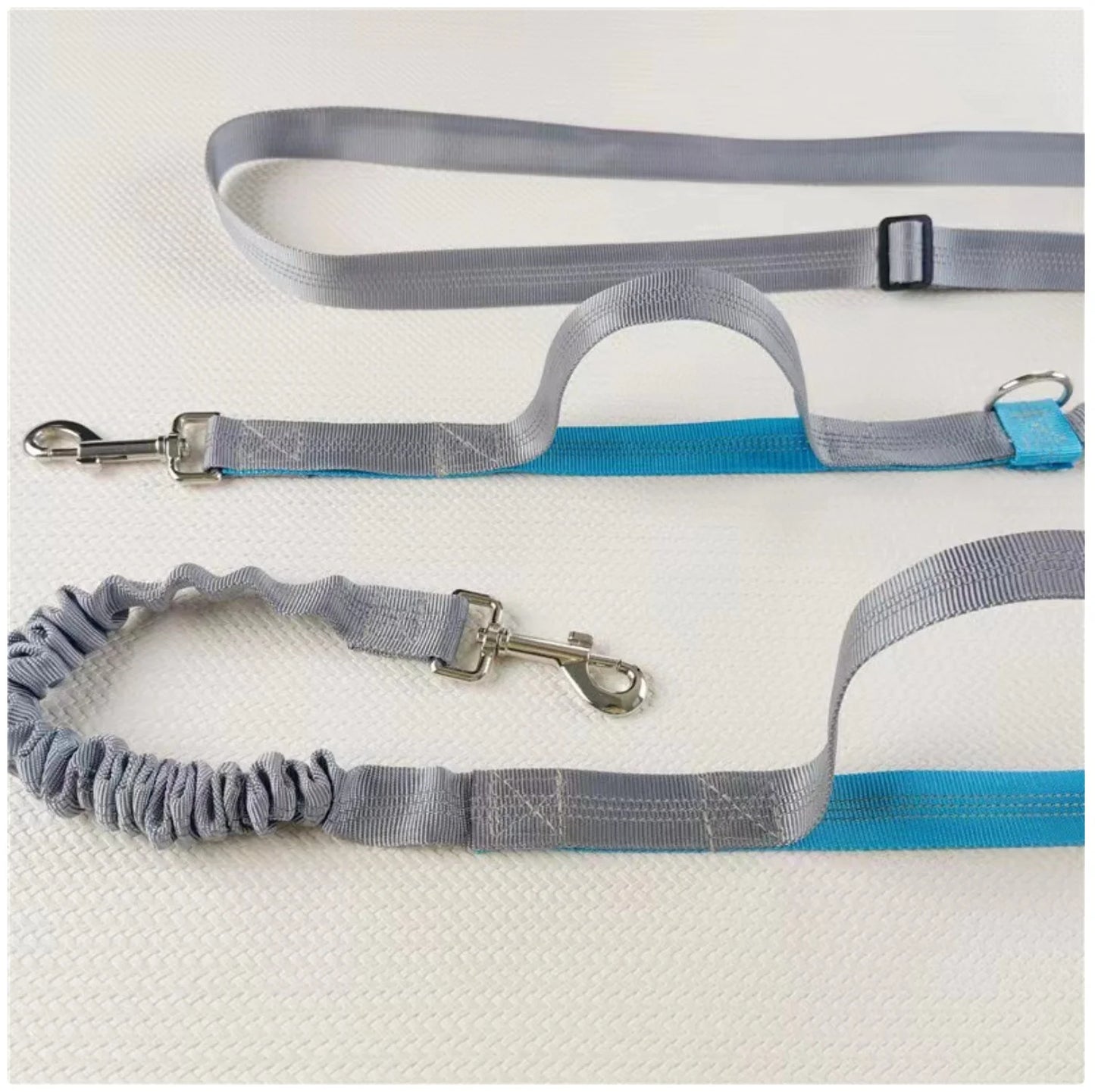 Reflective Dog Leash - Night Visible, Safe for Evening Walks & Runs