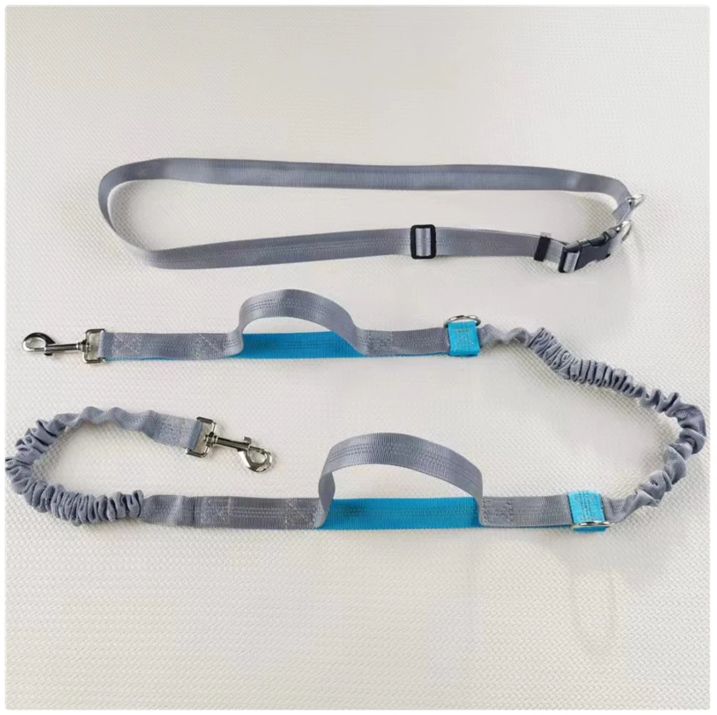 Reflective Dog Leash - Night Visible, Safe for Evening Walks & Runs