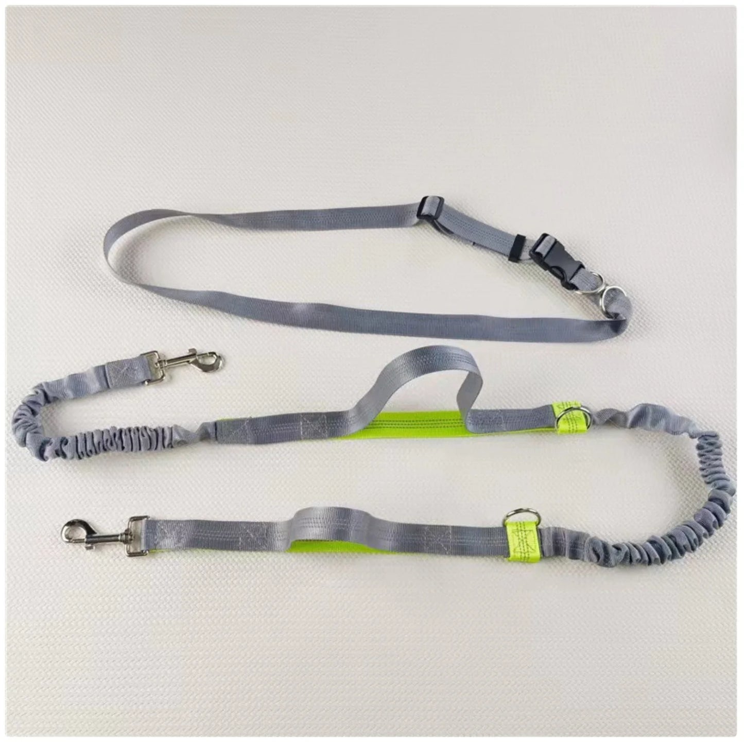 Reflective Dog Leash - Night Visible, Safe for Evening Walks & Runs