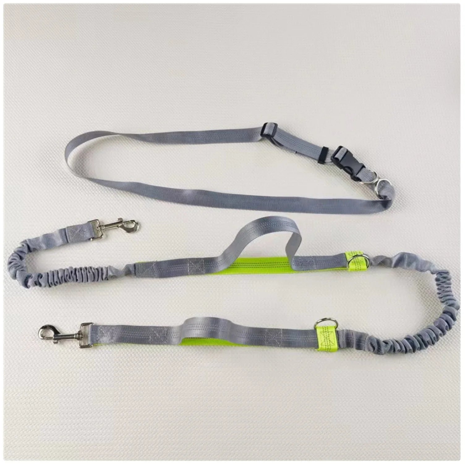 Reflective Dog Leash - Night Visible, Safe for Evening Walks & Runs